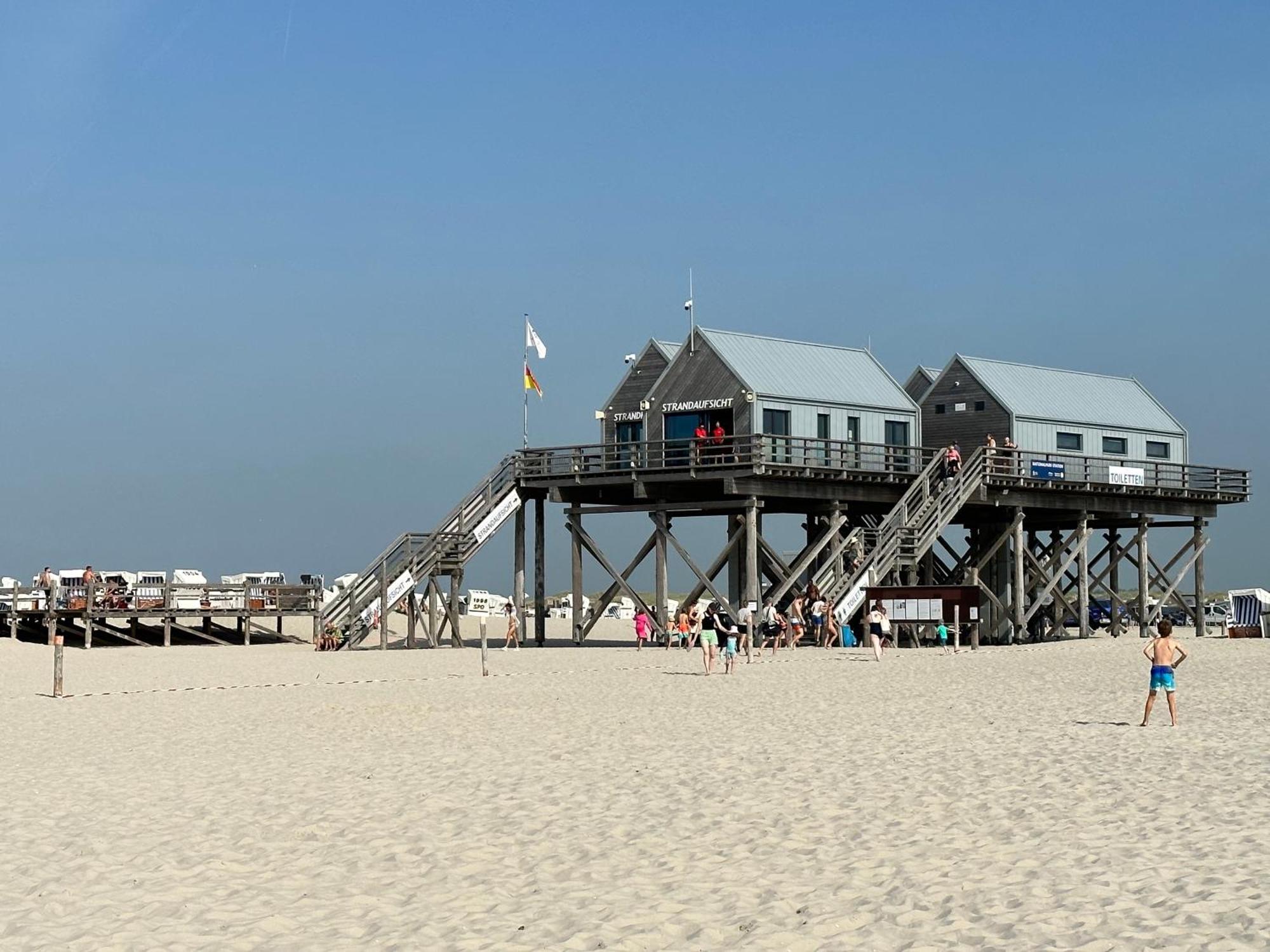 Sky & Sand Spo Nordsee By Nature I Boxspringbett, Terrasse, Zentral, Nah Am Deich Sankt Peter-Ording Exterior photo